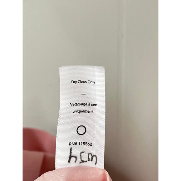 Likely Driggs Dress 00 Light Blush Pink Rose Shadow Bodycon Strapless Date Night - Picture 14 of 16